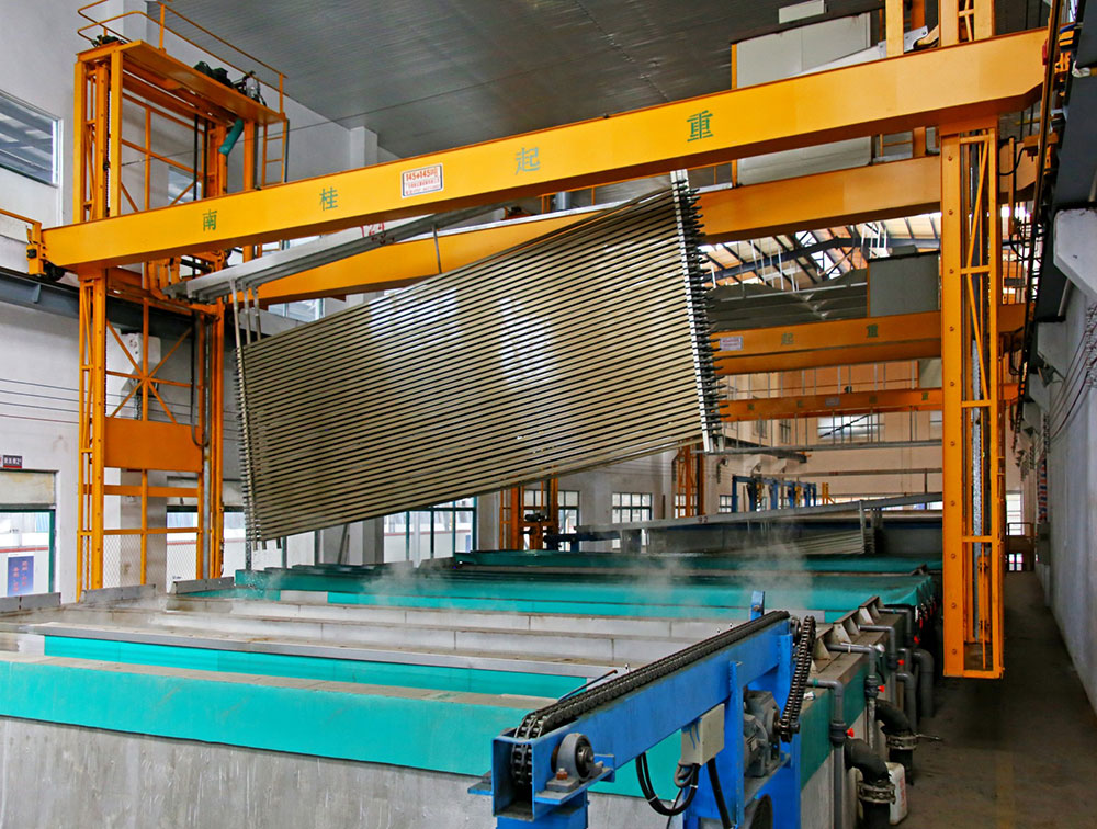 氧化，電泳車間